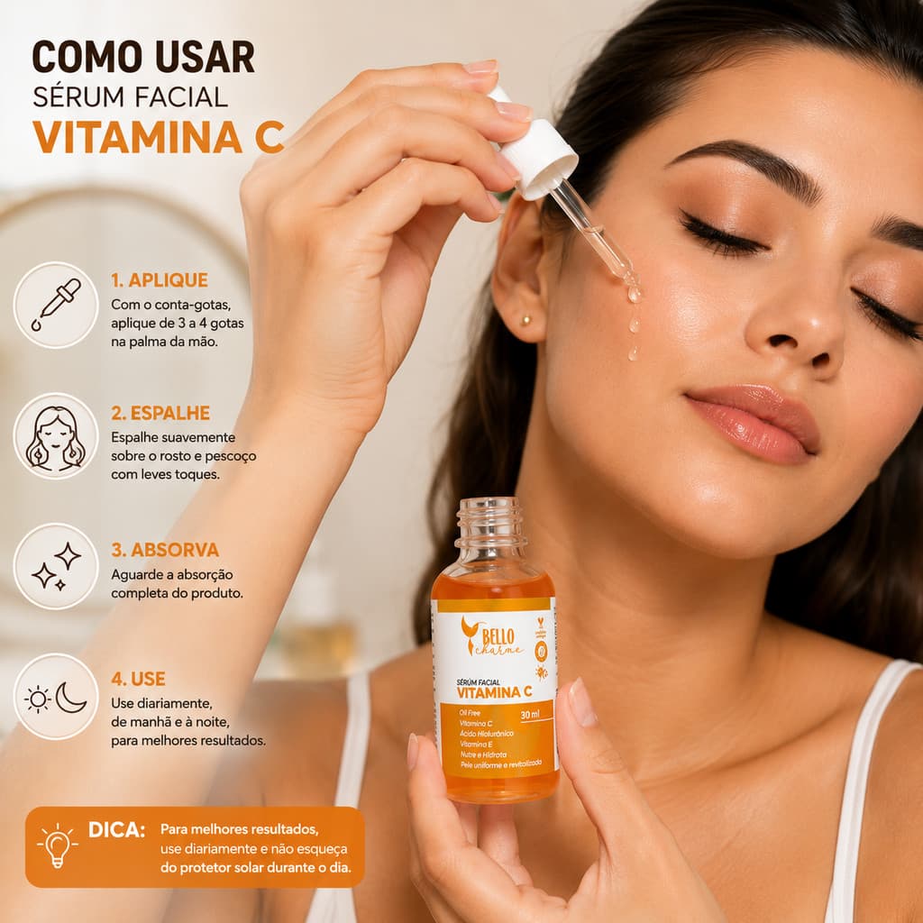 Sérum Facial Face Vitamina C Oil Free 30ml