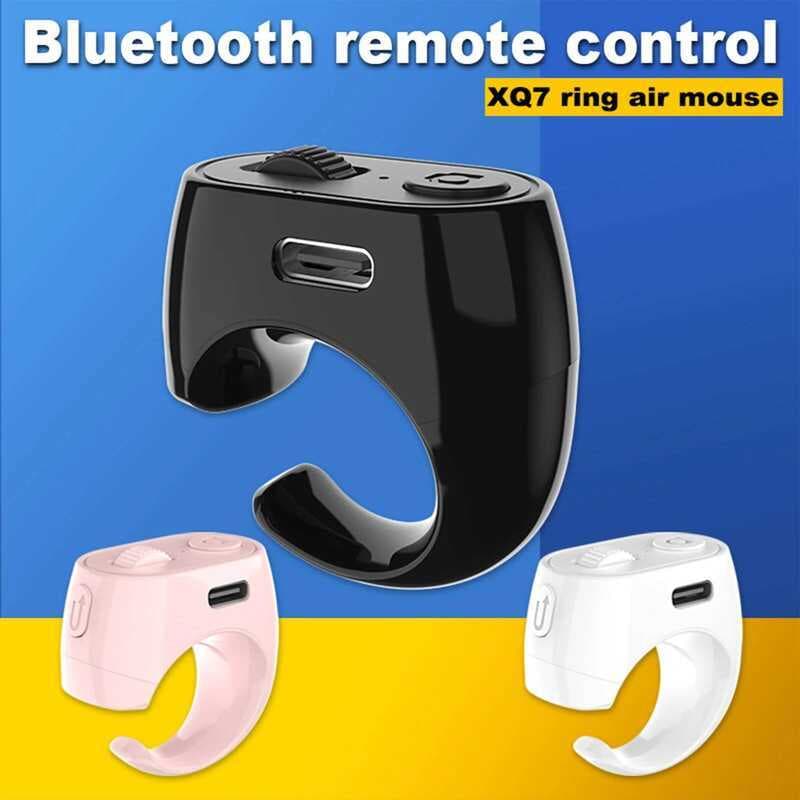 Controlador XQ7 0-10m Uso Anel De Rolagem De Distância Controle Remoto Para Android Ebook Câmera De Leitura Obturador De