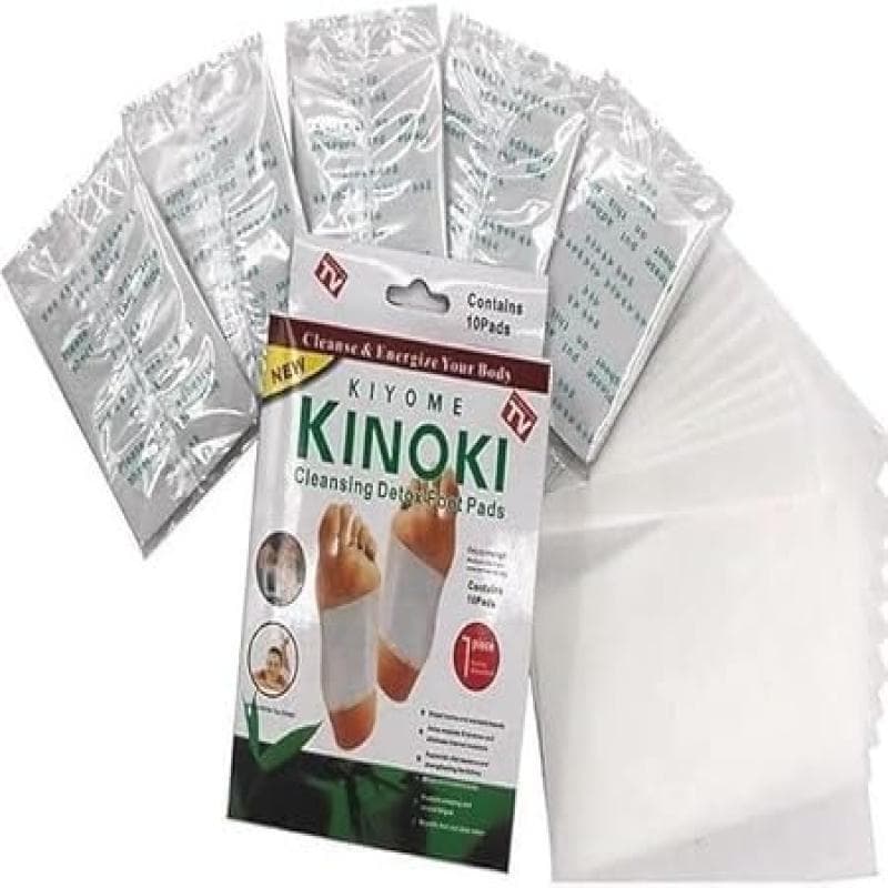 Adesivos Detox para Pés Kinoki Kiyome – Purificação Natural, Alívio de Toxinas e Relaxamento