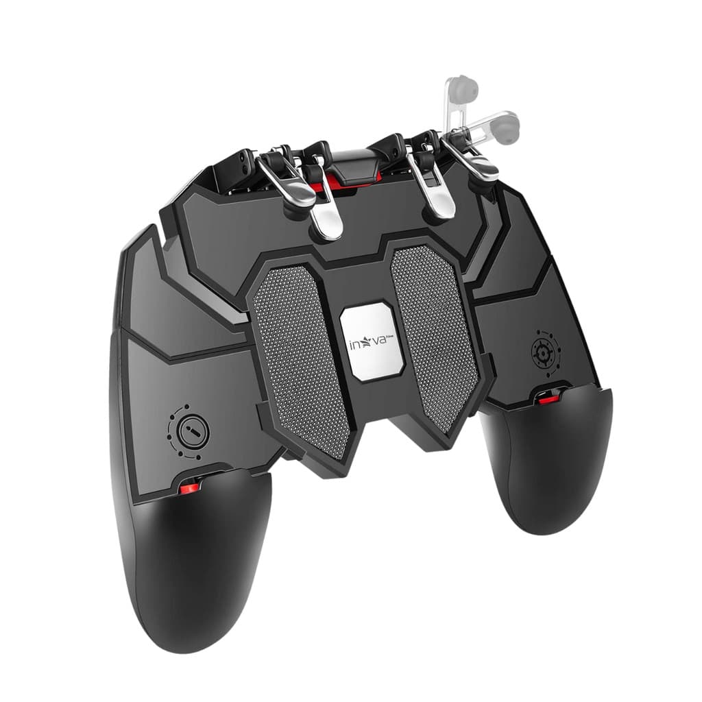 Controle Gamer Manual com Gatilhos Suporte Celular Joystick INOVA CON-7436