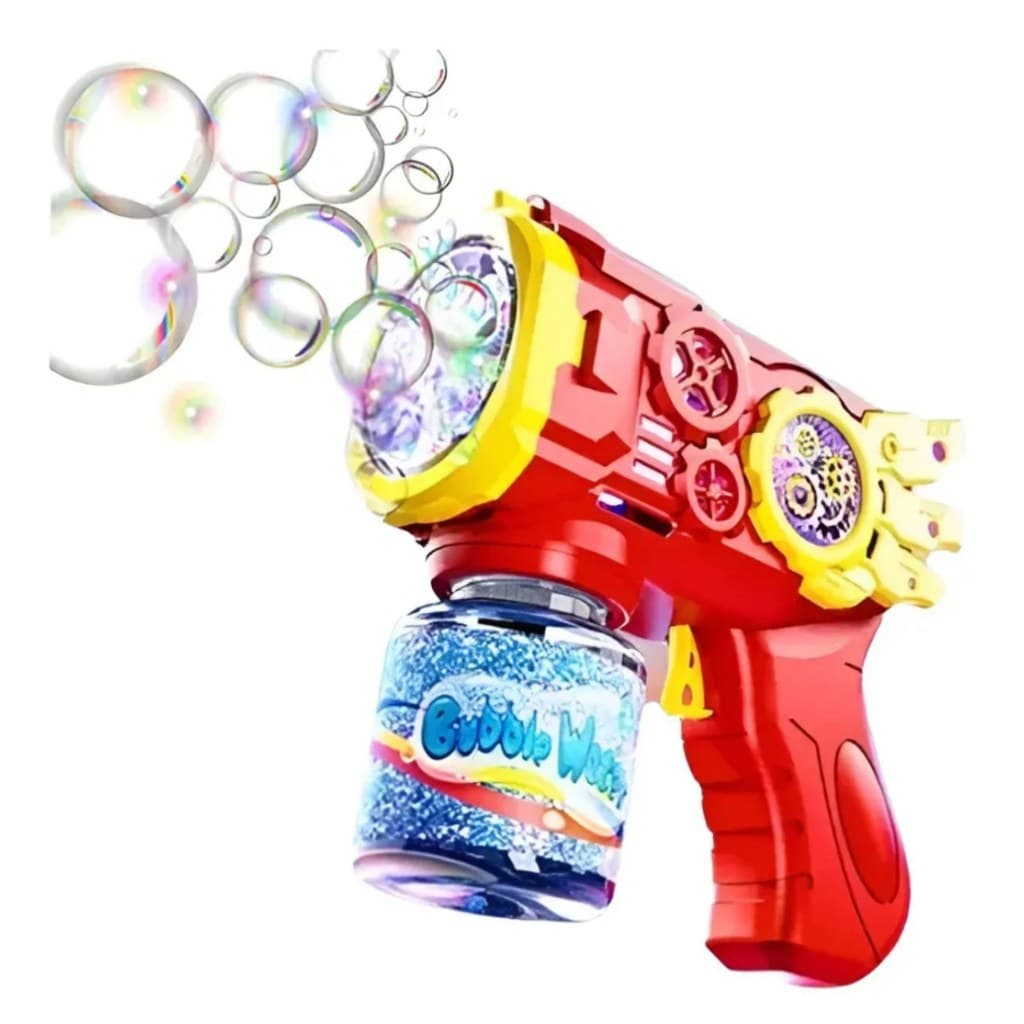 Bubble Gun Pistola de Bolhas Automática