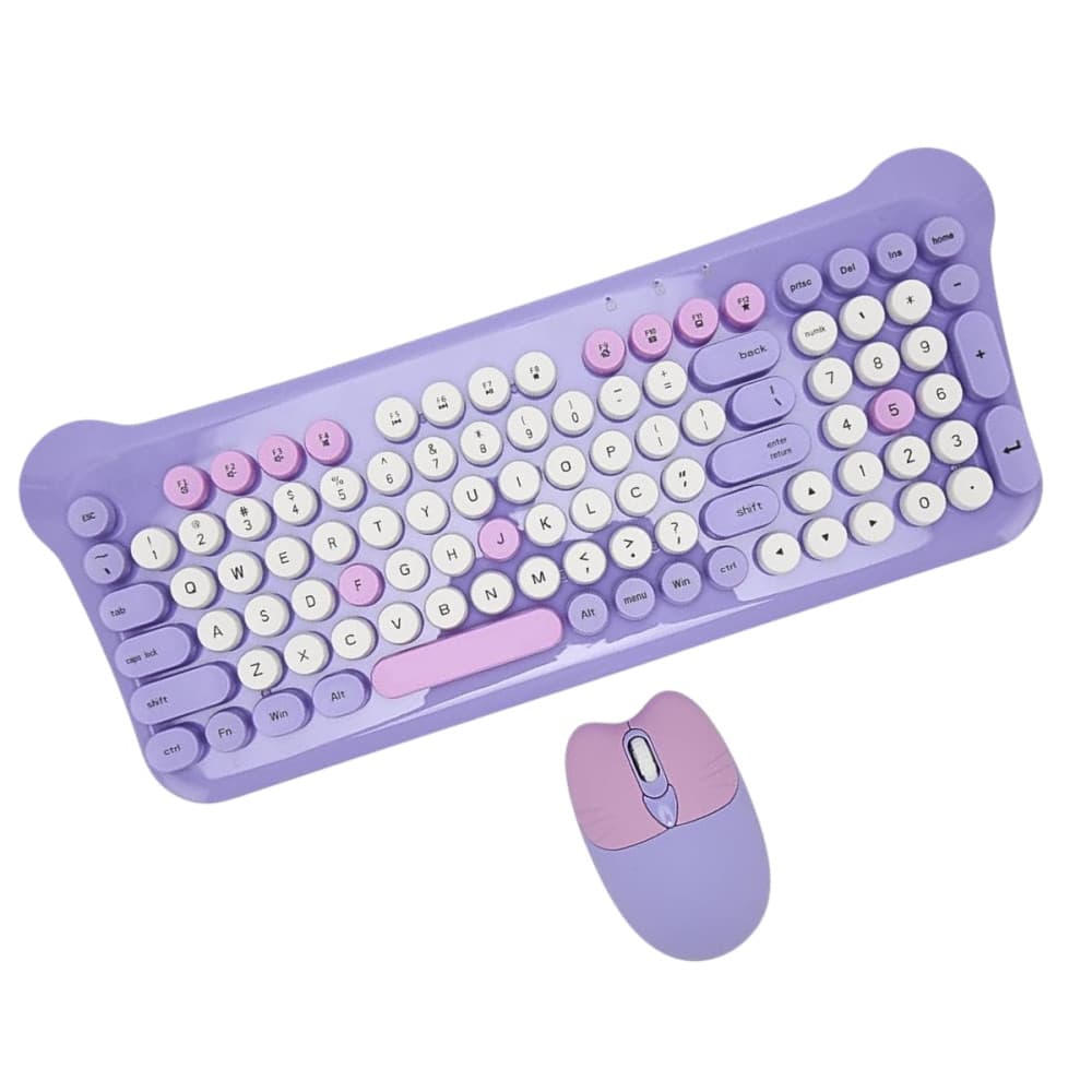Kit Gamer Teclado Semi-Mecânico e Mouse Wireless Sem Fio Altomex AL-313H