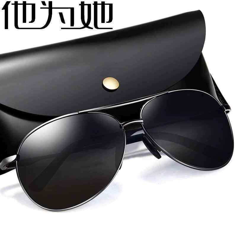 Óculos de sol polarizados masculinos na moda 8013 Premium Anti-ultravioleta óculos de sol para dirigir moda óculos de so