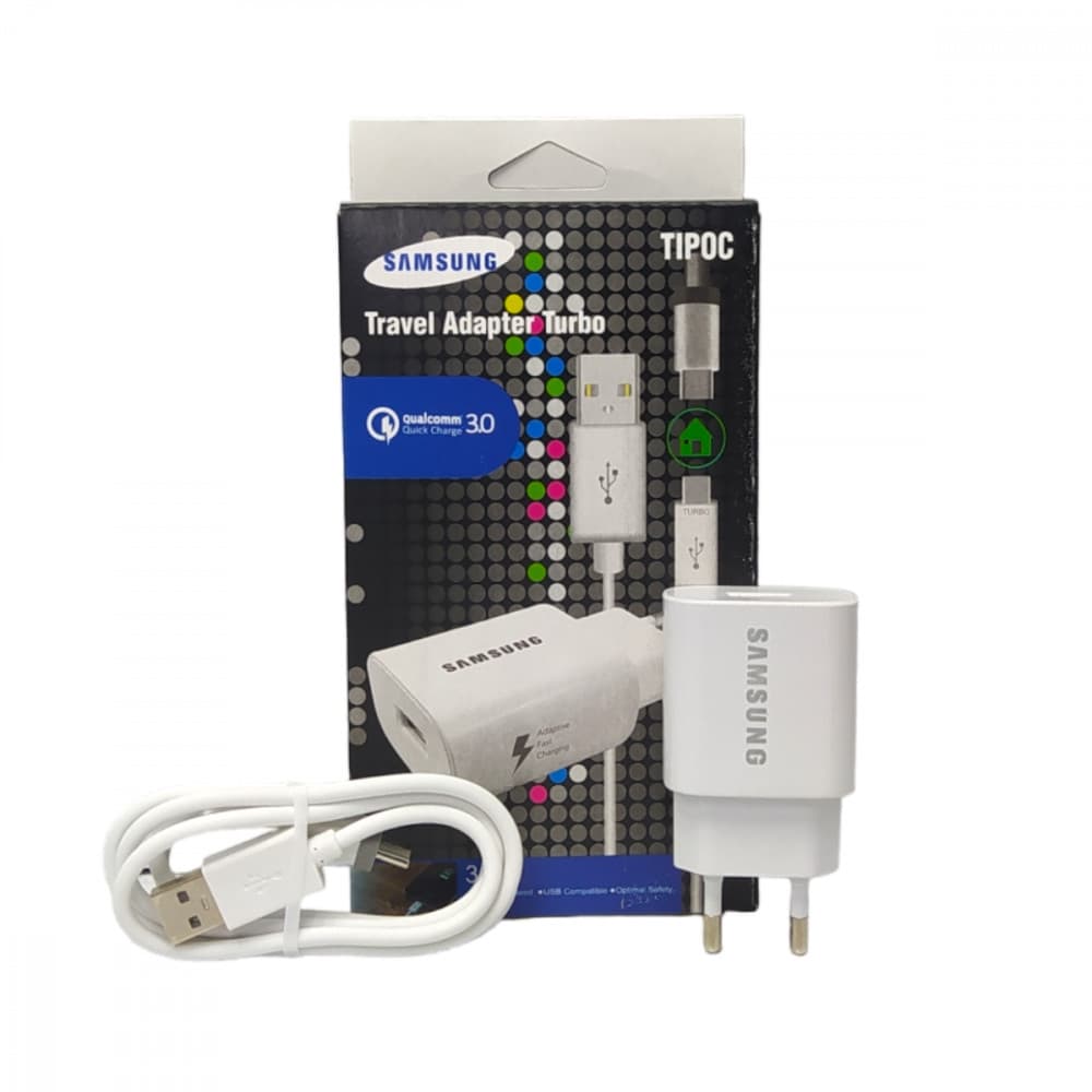 Carregador Completo TIPO-C 30w Samsung CAR-680P-TPC