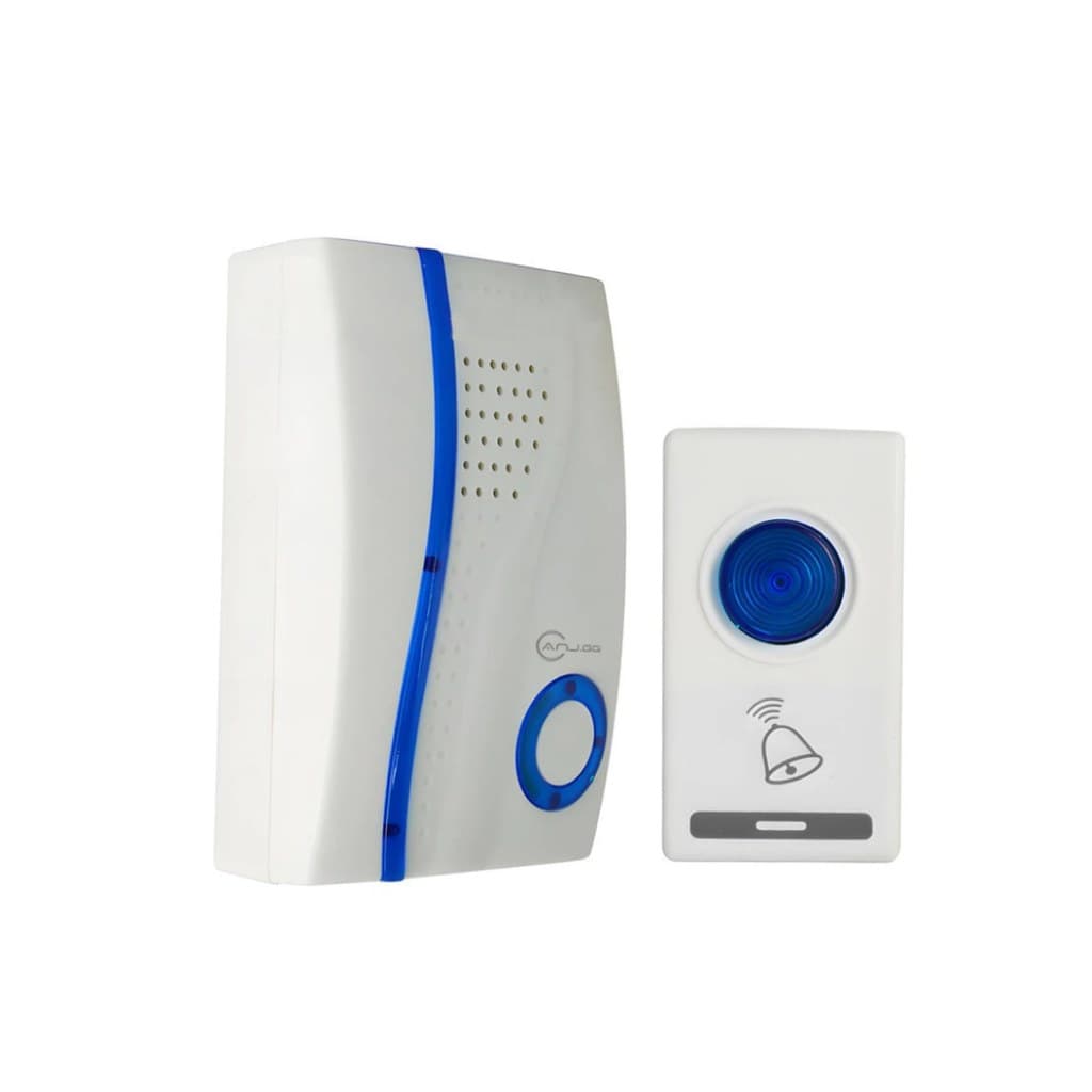 Campainha Sem Fio Digital Bivolt Adesivo Para Fixação