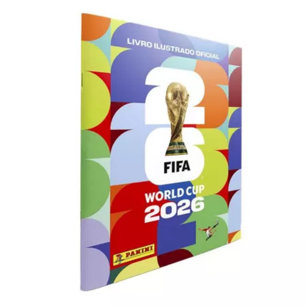 Álbum Copa do Mundo FIFA 2026 - Livro Ilustrado Colecionável