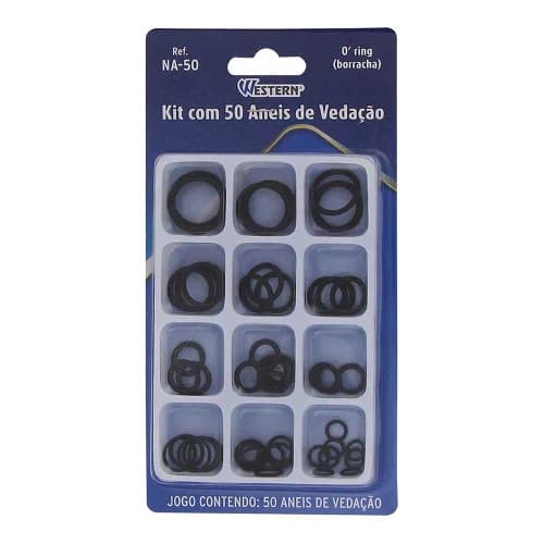 Anéis De Vedação Com 50 Peças 49438 Western