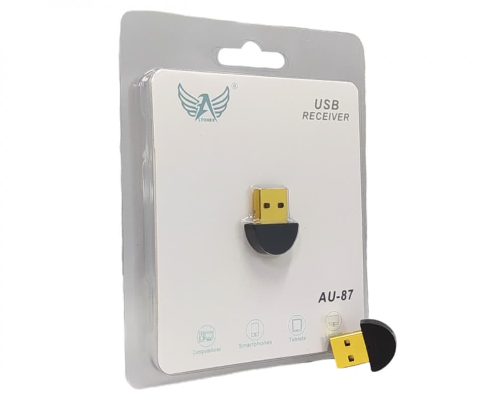 Adaptador Bluetooth 5.0 USB Receiver Pen Drive Mini Receptor Altomex