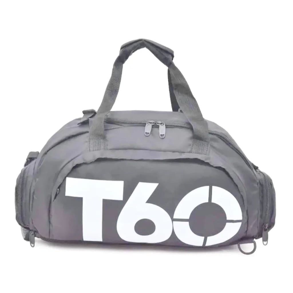 Bolsa Esportiva Multifuncional Impermeável Academia Viagem Mochila Transversal Compartimento Tênis