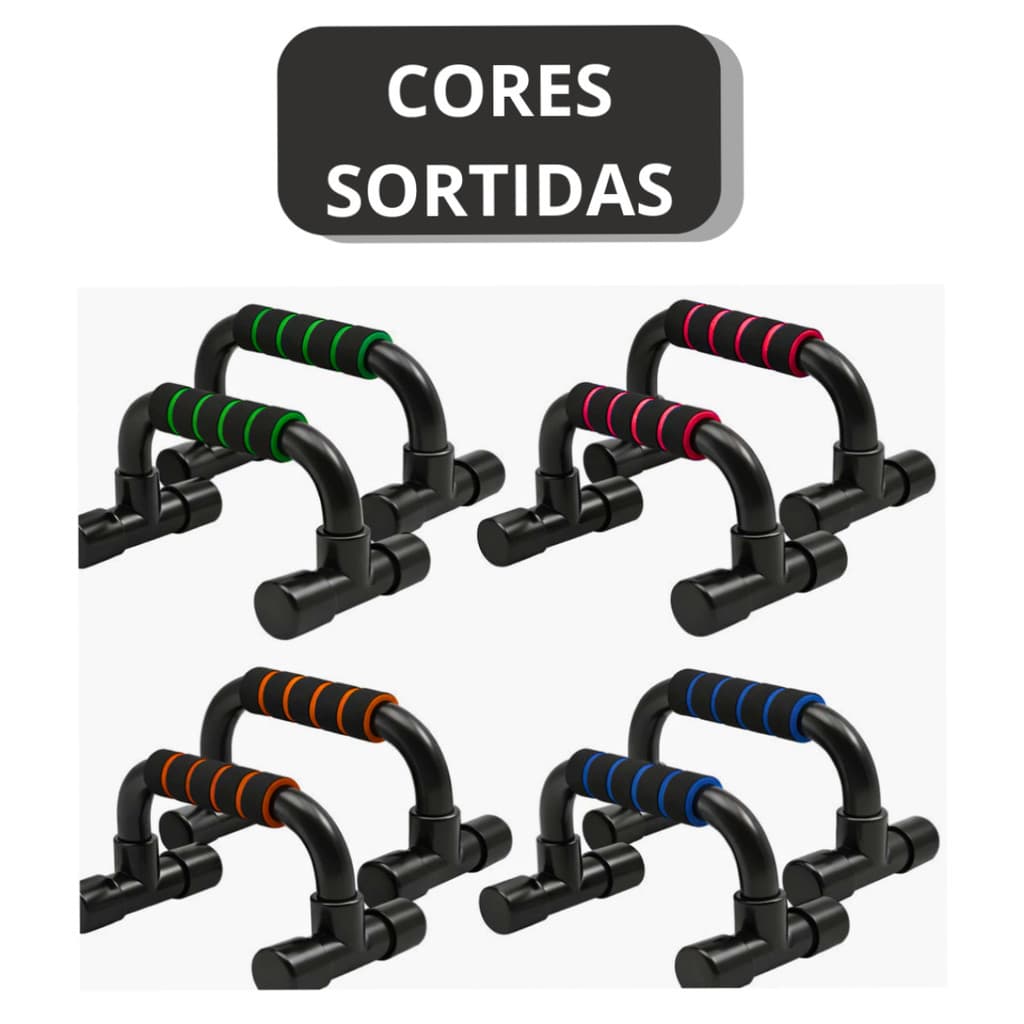 Suporte para Flexão - Pegada Segura e Confortável
