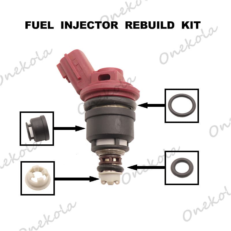 Kit de reparo de malha de filtro de anel de vedação de injetor de combustível adequado para estilo japonês A32 16600-96E