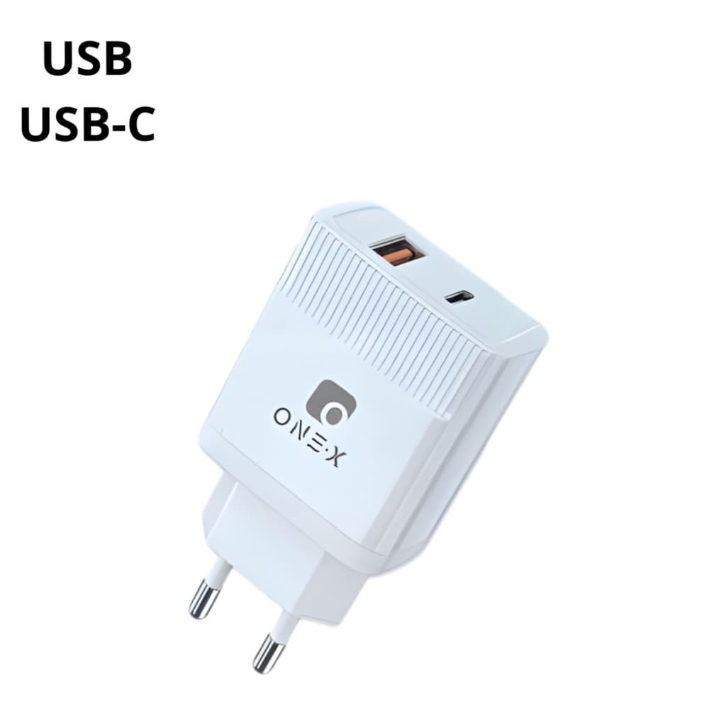 Fonte de Carregador 48W Carregamento Rápido Usb e Usb-C | CAR-6007