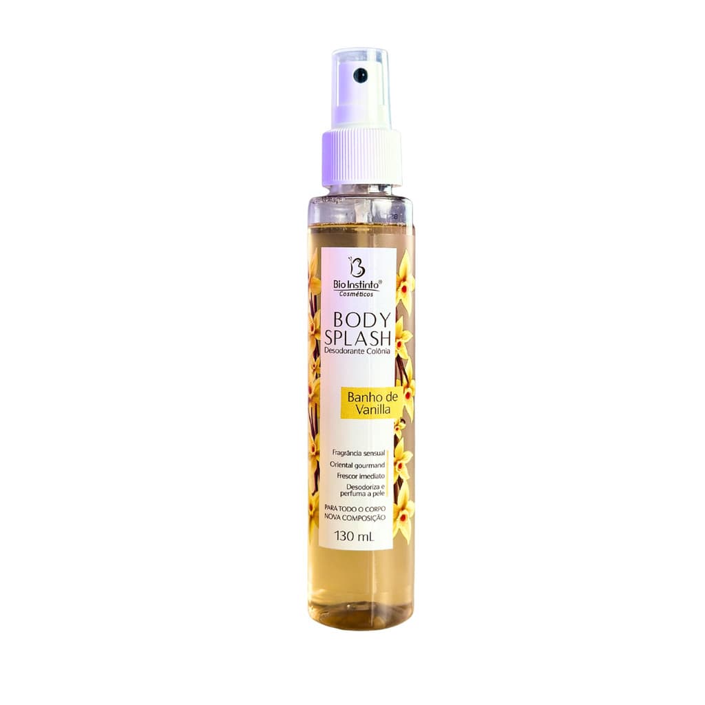 Body Splash Banho de Vanilla Bio Instinto 130ml