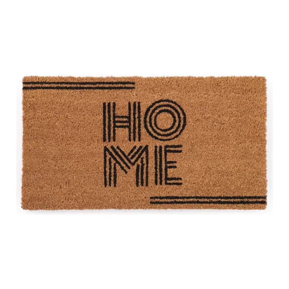 Tapete Capacho Entrada Fibra de Coco Home 60x33cm
