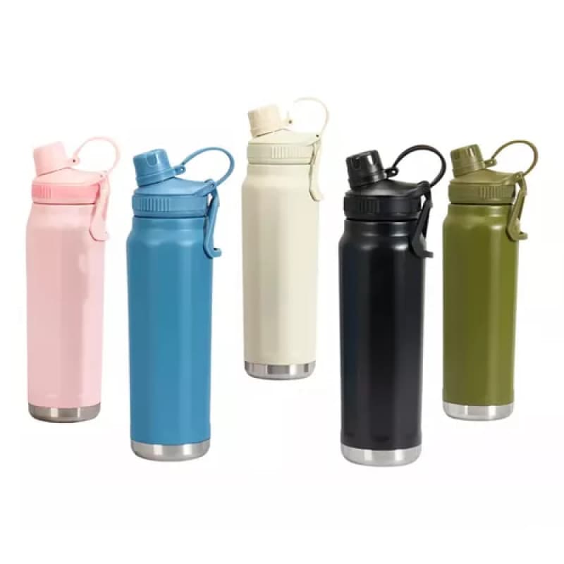 Garrafa Termica Inox 800ml de Desempenho e Estilo (**DISPONIVEL PRETO E BRANCO**)