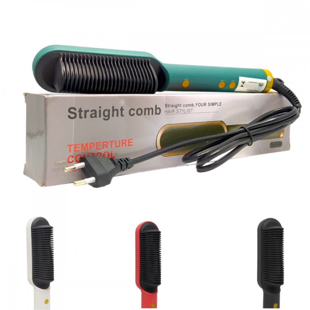 Escova Modeladora e Alisadora Temperatura Ajustável 110v/220v Kapbom DJ-909