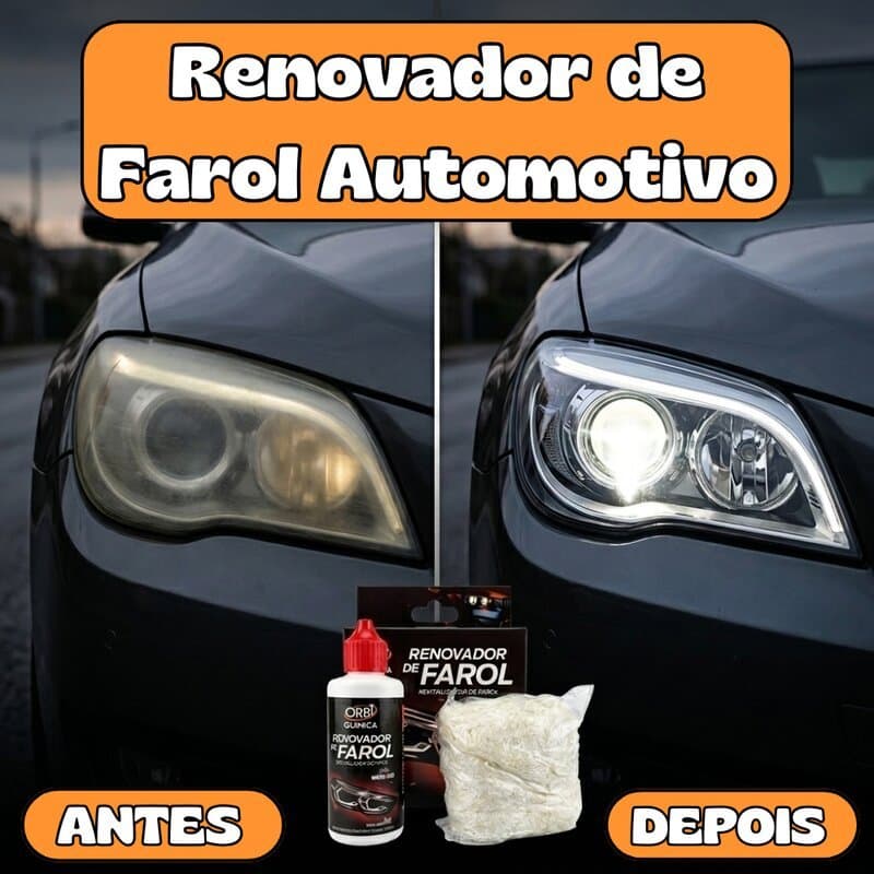 Restaurador de farol Revitalizador Órbi Quimíca 50ml