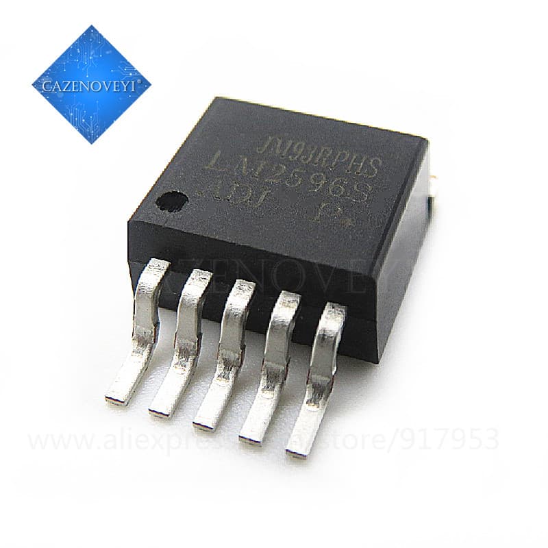 5 Peças LM2596S-ADJ 5.0 3.3 LM2596HVS LM2596HVS 12 LM2596S LM2596HVS LM2596 TO-263