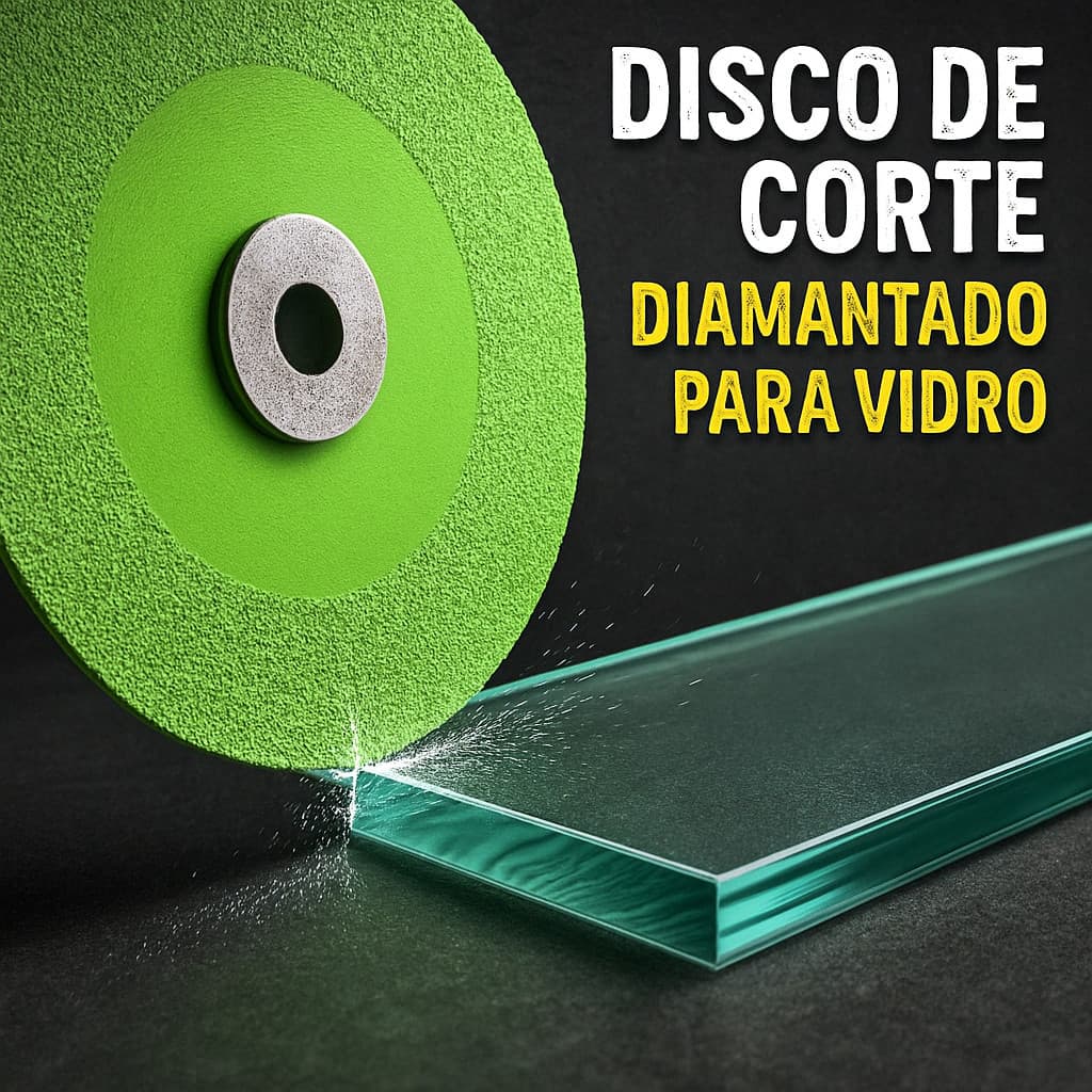 Disco De Corte Para Vidro Espelho Ceramica e Porcelanas 100mm Snel Ferramentas