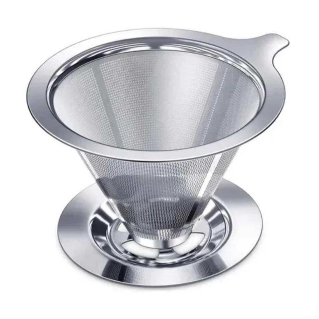 Coador de café inoxidável permanente tamanho 103