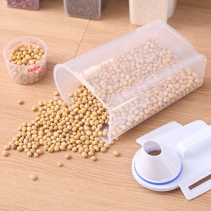 Dispenser Para Ração Com Tampa Medidora 2,5L RE267 Snel Home