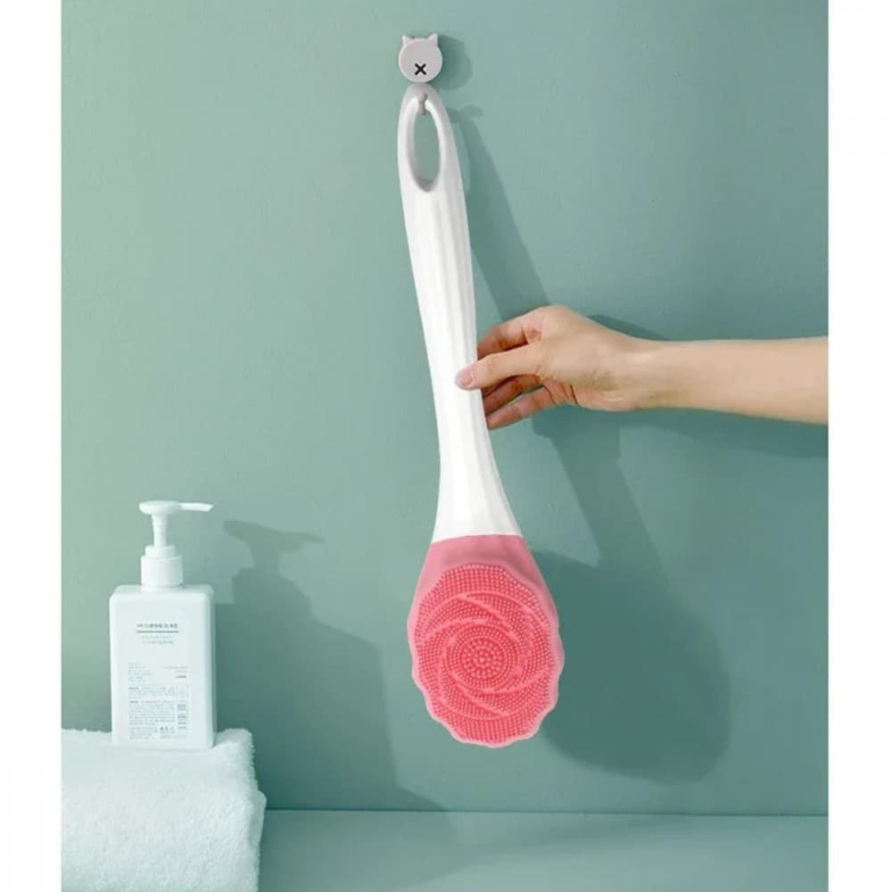 Escova de Banho Massageadora em Silicone Recarregável Altomex AK-2702