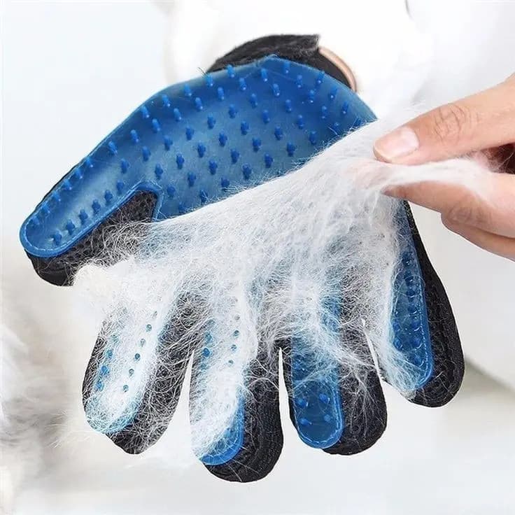 Luva Escova Remover pelos Magnetica Pet SNP03 Snel Home