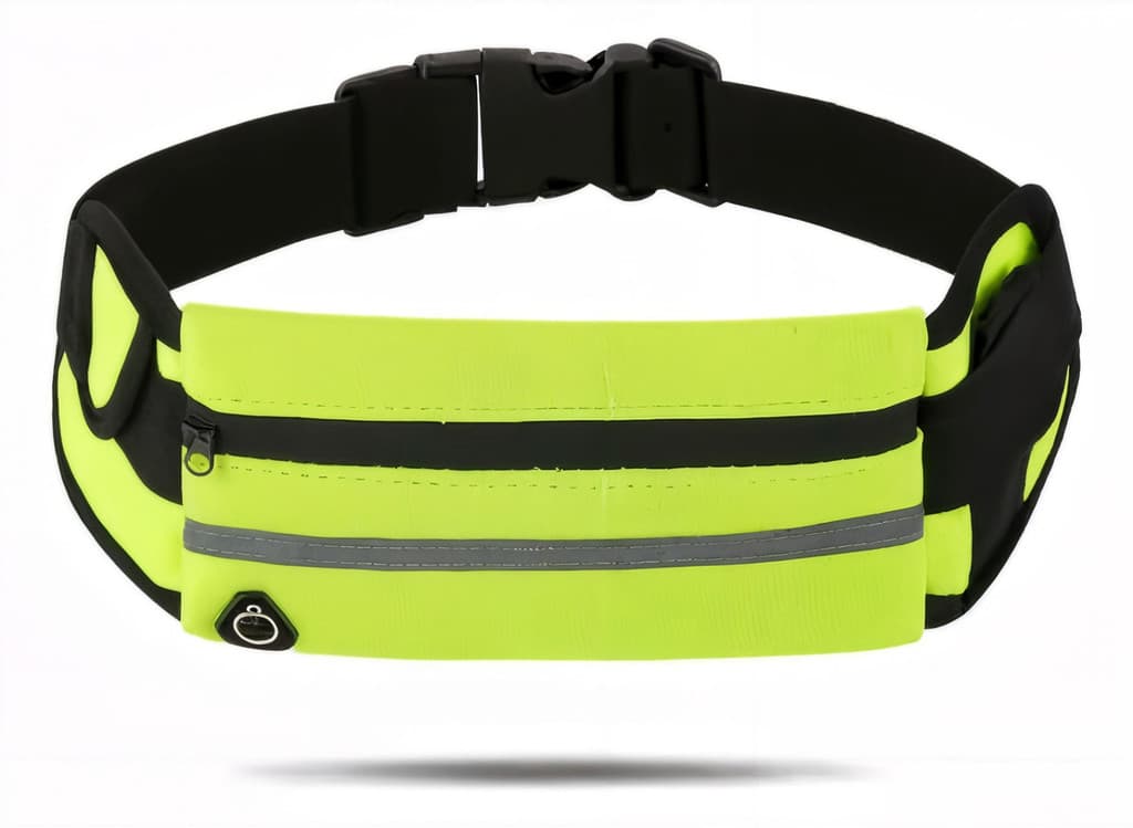 Pochete Esportiva Corrida Academia Caminhada Cinto Elastico Ajustavel Resistente Agua Saida Fone
