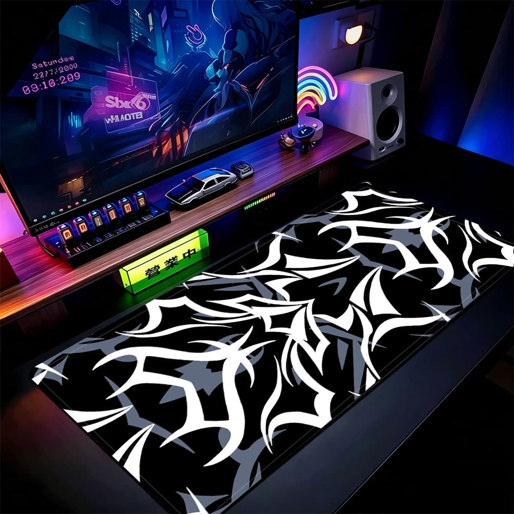 Grande Jogo Mouse Pad Antiderrapante 80X30 CM Impressões Personalizadas Mousepad Borda Costurada YP63001