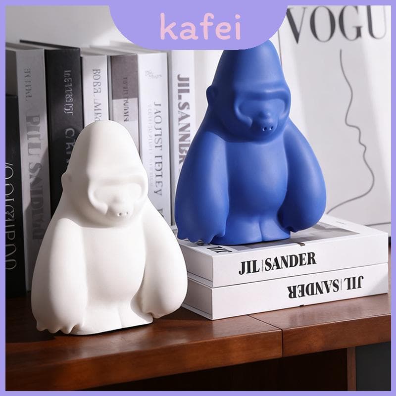 Decoração Artística De Mesa Gorilla Em Resina Para Quarto Infantil E Vida Espacial
