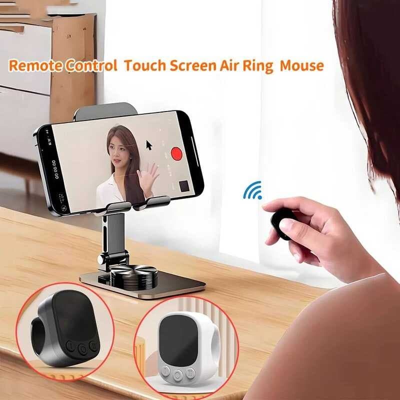 Mouse Sem Fio Com Controle Remoto , Escova Para Selfie , Vídeo Curto , Lançando Através De Romances , Tipo C , Recarregá