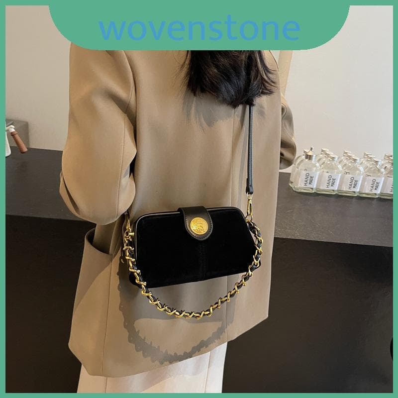 Bolsa Quadrada Simples Pu Da Moda Com Sensação Suave E Armazenamento Interno Para Acessórios Diários Femininos