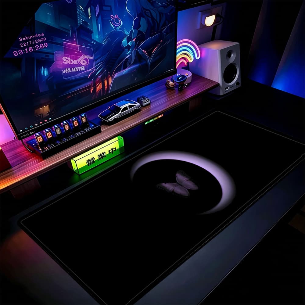Grande Jogo Mouse Pad Antiderrapante 80X30 CM Impressões Personalizadas Mousepad Borda Costurada YP63003