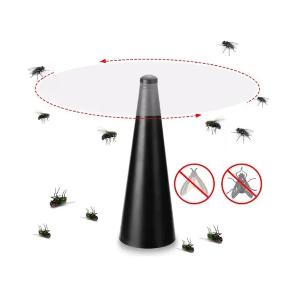 Espanta Mosca Ventilador de Mesa - Ideal para Jantares ao Ar Livre Sem Insetos