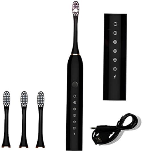 Escova de dentes elétrica recarregável Sonic IPX7