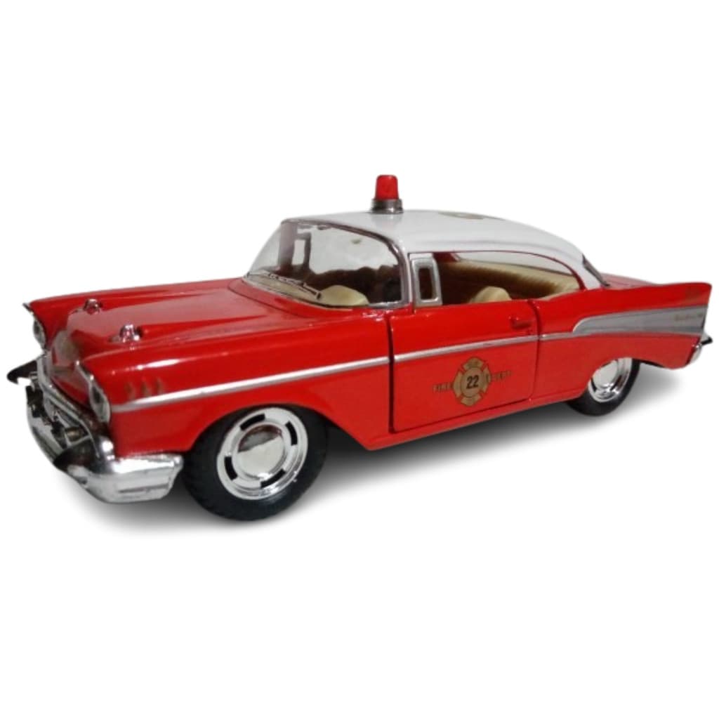 Miniatura Polícia Chevrolet Bel Air 1957
