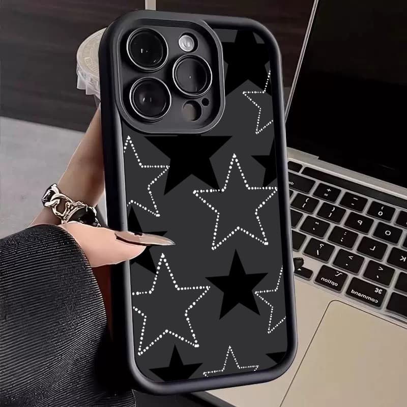 Capa Para iPhone 17 16 15 14 13 12 11 Pro Max Plus Air XR Anti Queda Silicone Softcase ZY62205