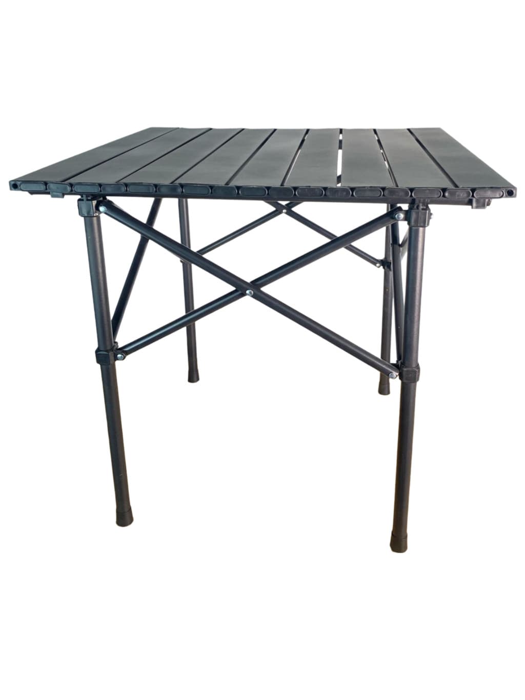 Mesa Dobravel Camping Com Bolsa Transporte 53*53*51cm RE279 Snel Camping Cor: Preto