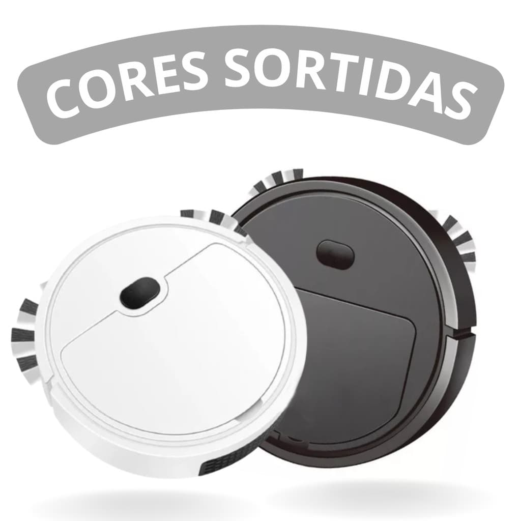 Robô Aspirador de Pó automatico Recarregável 110v - (Cores Sortidas)
