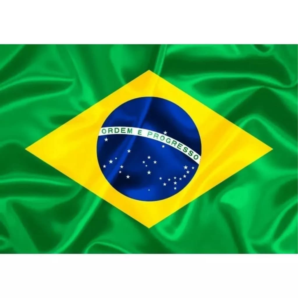 Bandeira Brasil Gigante 1,50m x 0,90m para Copa do Mundo