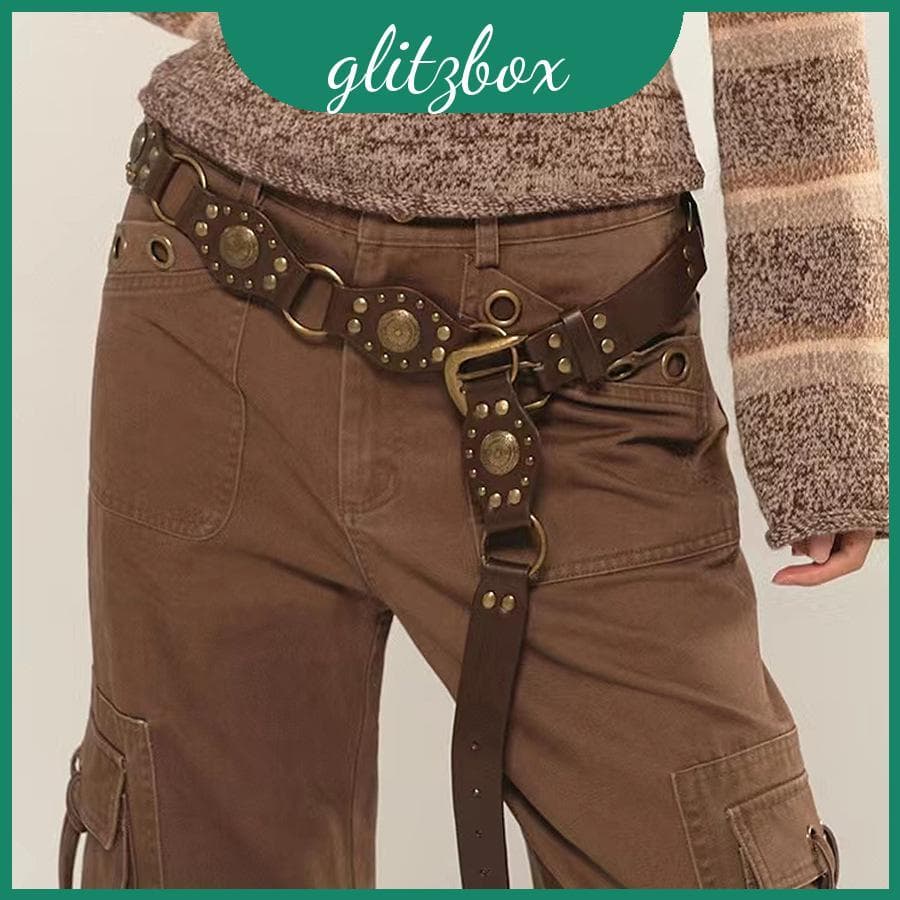 Cinto Clássico De Couro Pu De Cowboy Americano Com Fecho De Metal Para Moda Masculina E Uso Casual
