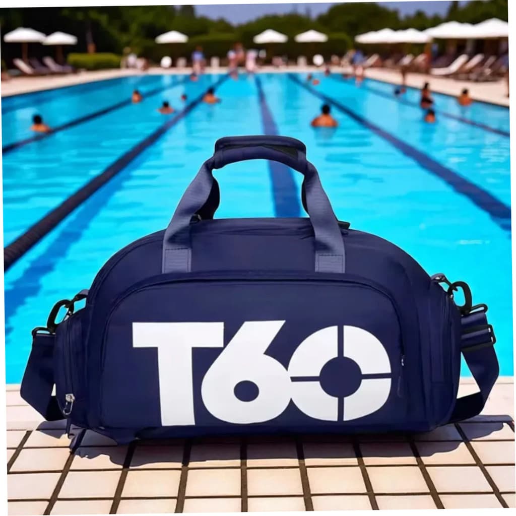Azul Marinho - T-6 - Bolsa Esportiva Multifuncional Transversal