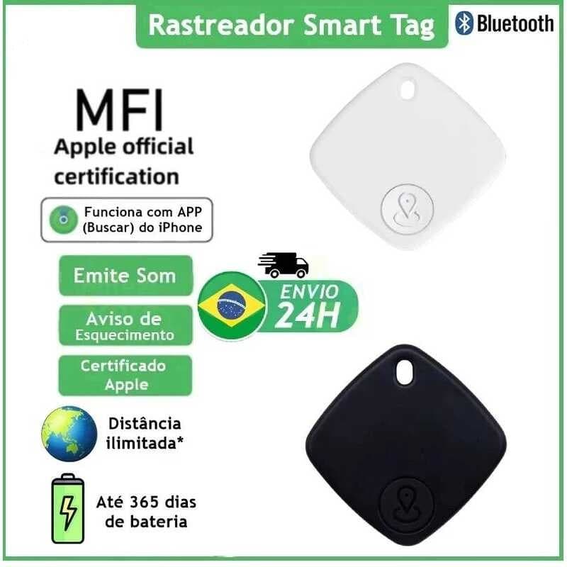 Rastreador Smart Air Tag para Iphone - Localizador Mala Pet Carro Moto somente para IOS