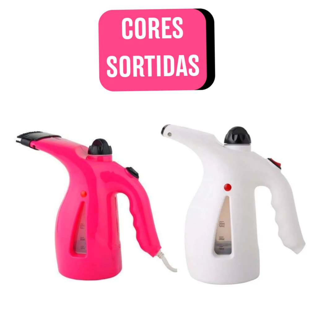 Passadeira a Vapor Passar Roupa Elimina Ácaros Odores de Roupas Estofados Cortinas Ferro a Vapor