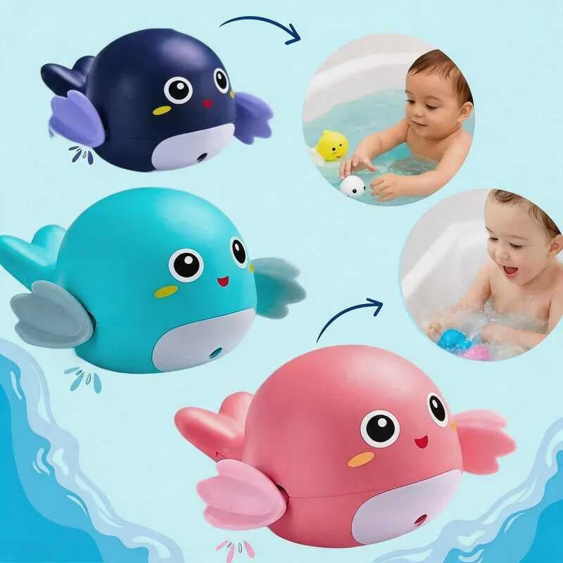 Brinquedo De Banho Divertido A Corda Que Nada Sozinha Água Banheira E Piscina Bebê