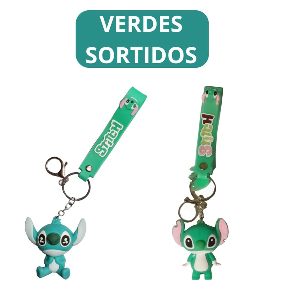 Chaveiro Pingente Animação Premium Emborrachado Kids