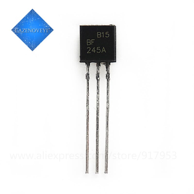 10 Peças BF245A BF245C BF245 TO-92 Em Estoque