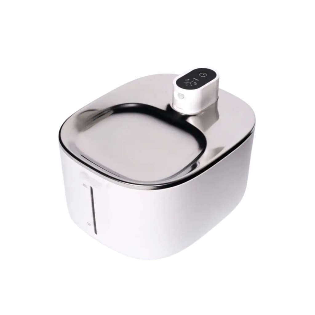 Branco - Bebedouro Inox Flow Wireless - 4L