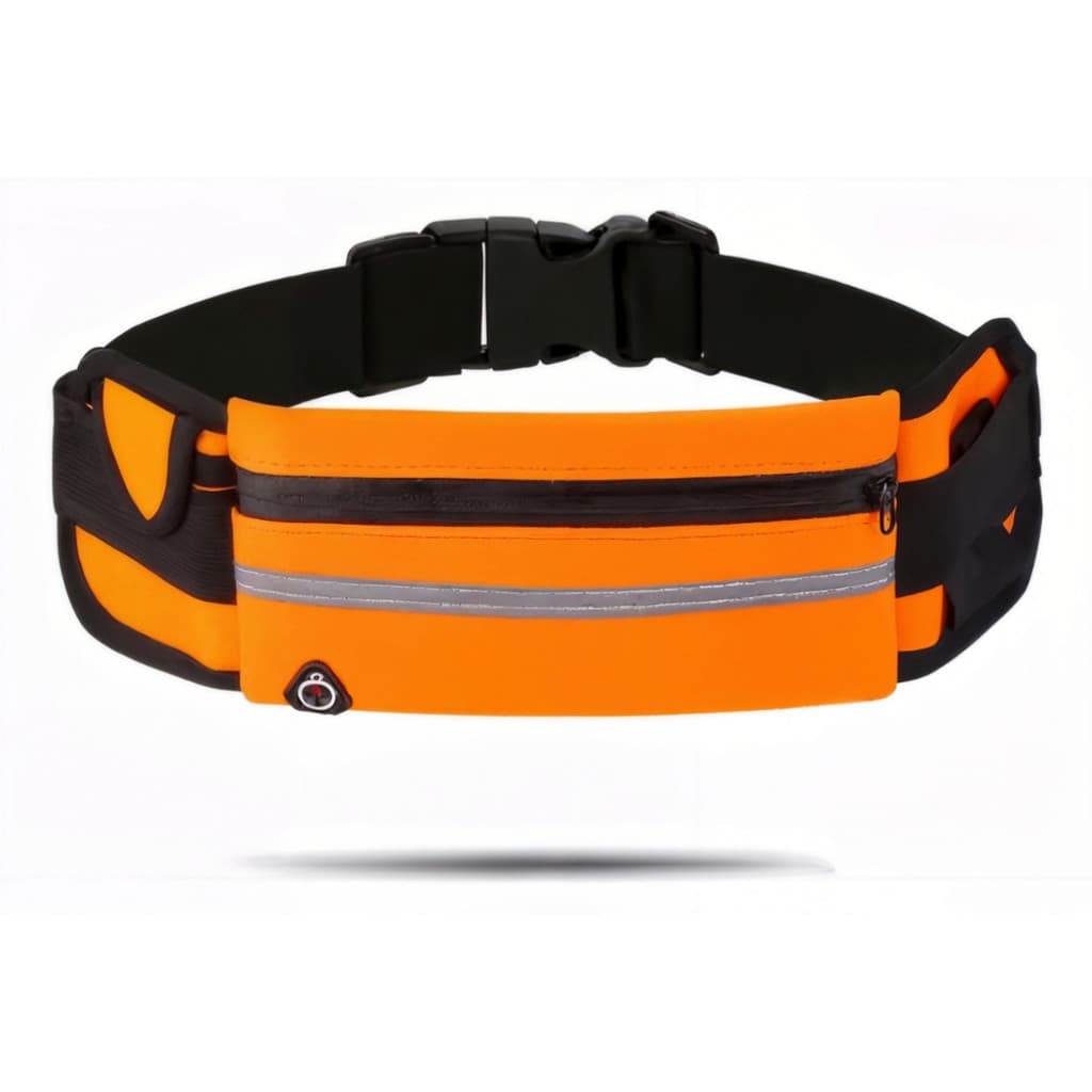 Pochete Esportiva Corrida Academia Caminhada Cinto Elastico Ajustavel Resistente Agua Saida Fone