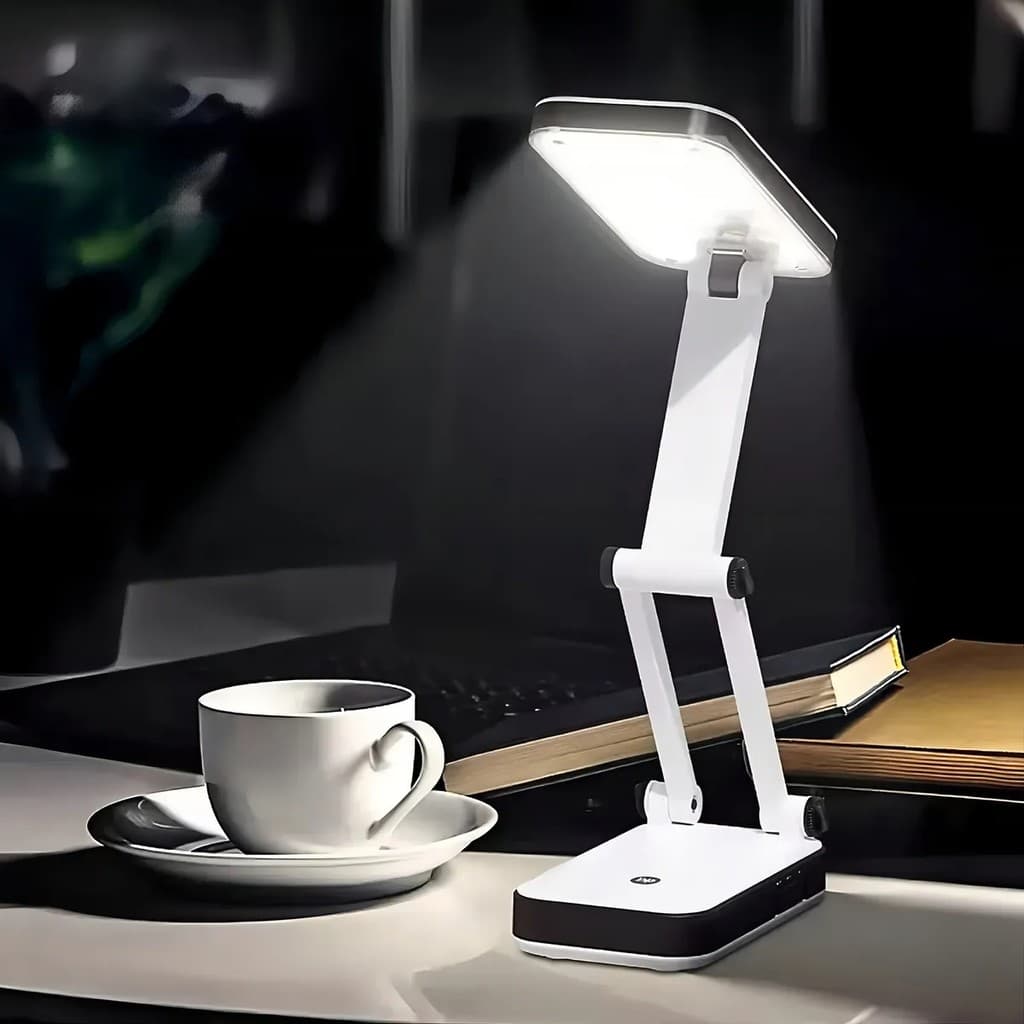 Luminaria de led de mesa Abajur Potente Portátil Recarregável